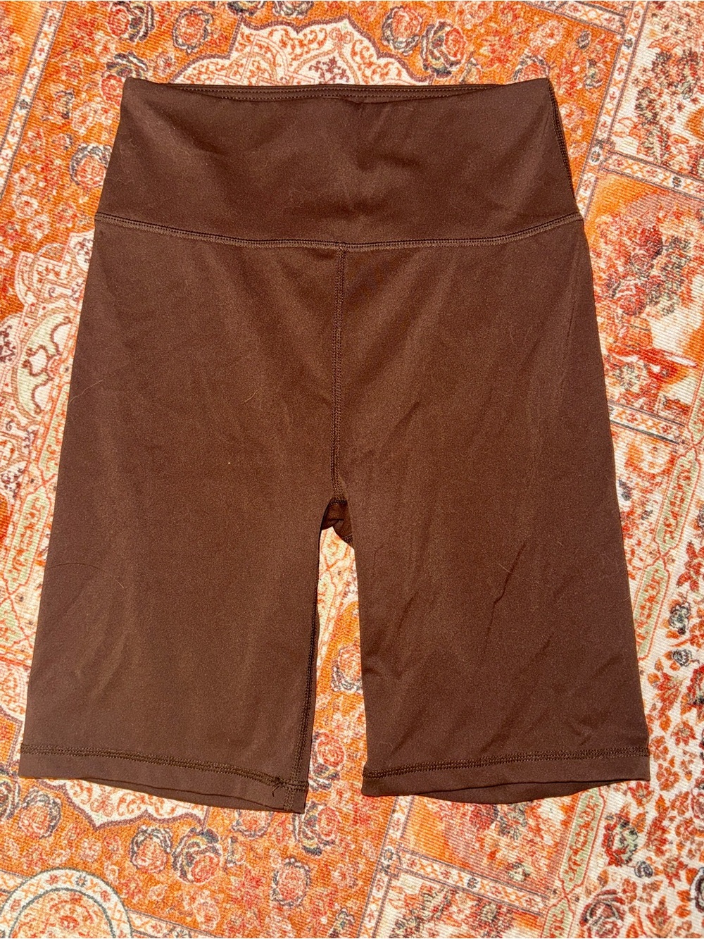 Bundle and Save 3/$25 Women's High-Waist Brown Bike Shorts